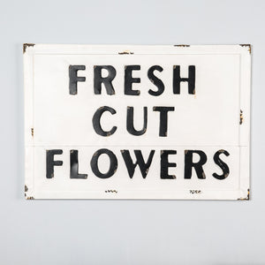 "Fresh Cut Flowers" Sign (INACTIVE)