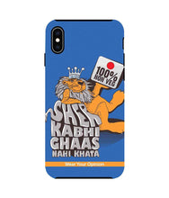 Load image into Gallery viewer, 100 percent Nonveg - Tough Case for iPhone XS Max