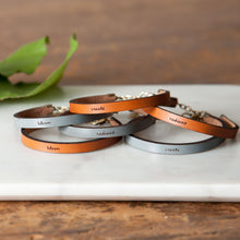 Load image into Gallery viewer, "Radiant" Leather Bracelet